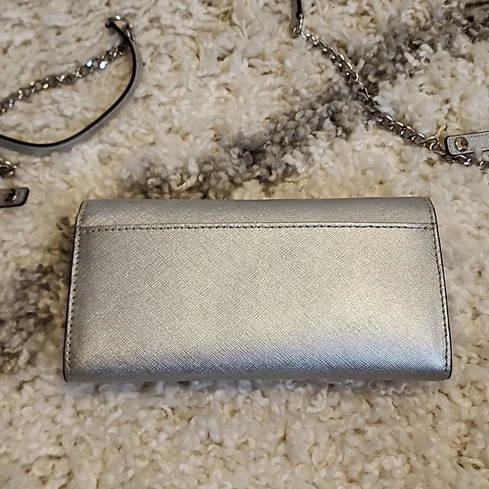 Michael Kors wallet with shoulder strap